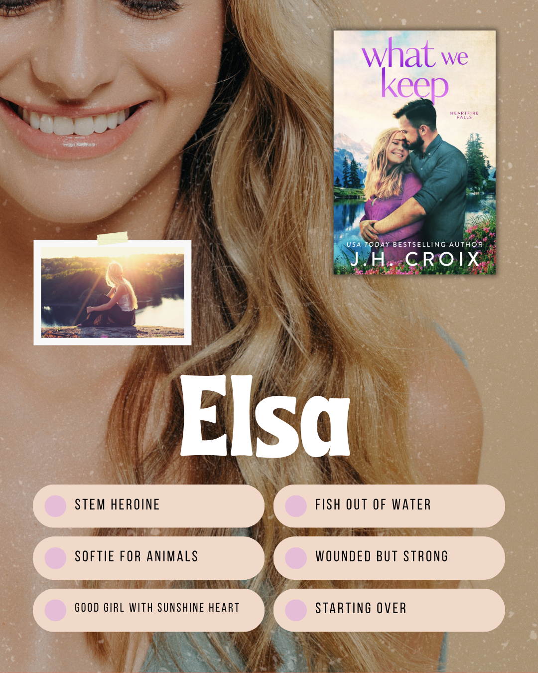 What We Keep (Heartfire Falls Book 1): Discreet Cover