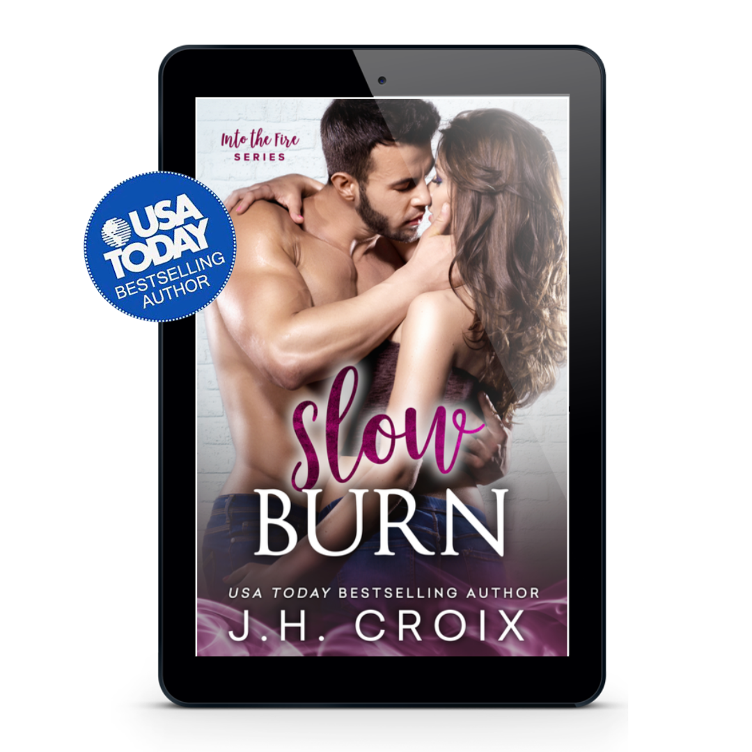 Slow Burn (Into The Fire Book 2): Small Town Firefighter Enemies to Lovers Romance