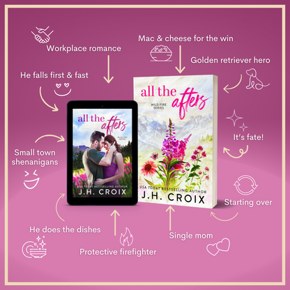 All The Afters (Wild Fire Series Book 1): Small town he falls first firefighter workplace romance